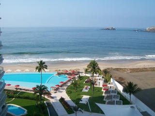 View of Ixtapa Beach